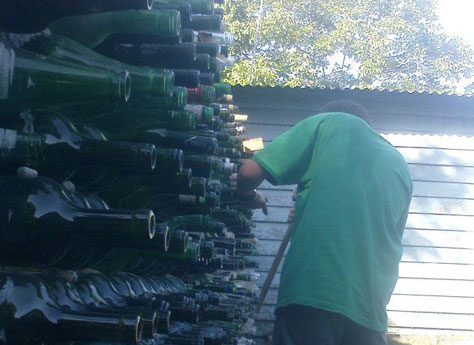 Construcción de cuarto de botellas Hogar Dulce Hogar La Plata